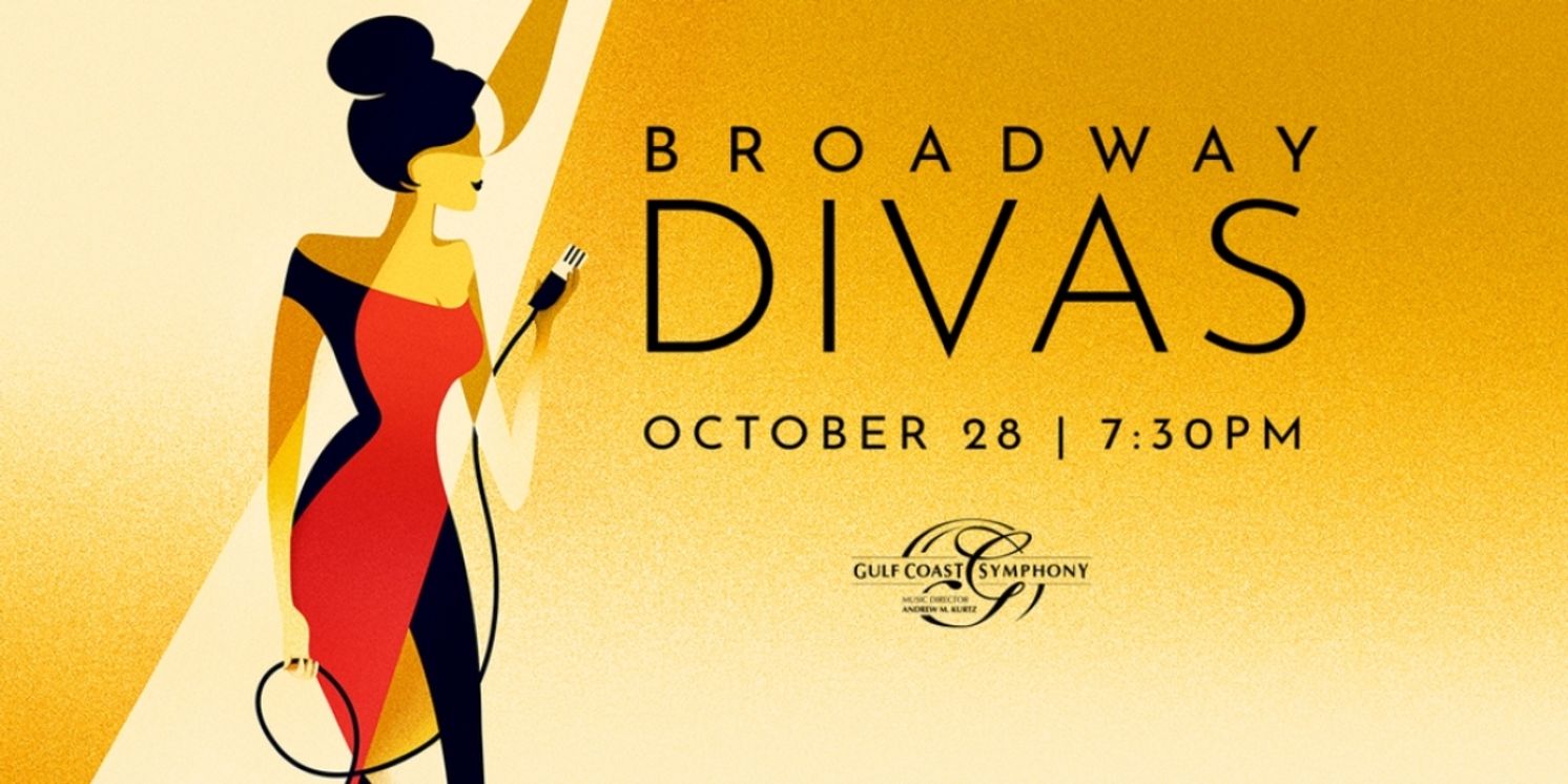 Gulf Coast Symphony Performs BROADWAY DIVAS, an Enchanting Journey Into the World of Broadway  Image
