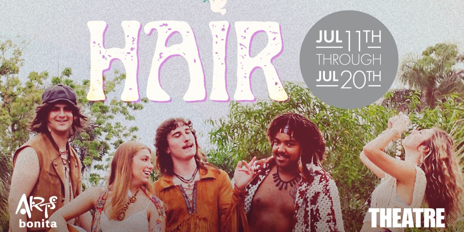 HAIR to be Presented At Arts Bonita in July  Image