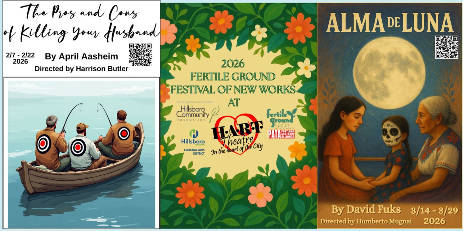 Hillsboro Artists' Regional Theatre Unveils World Premieres and More for 2026  Image