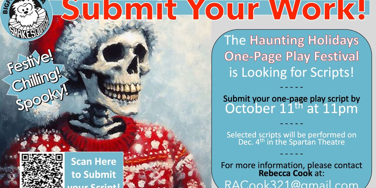 HAUNTING HOLIDAYS to Call for One-Page Play Submissions