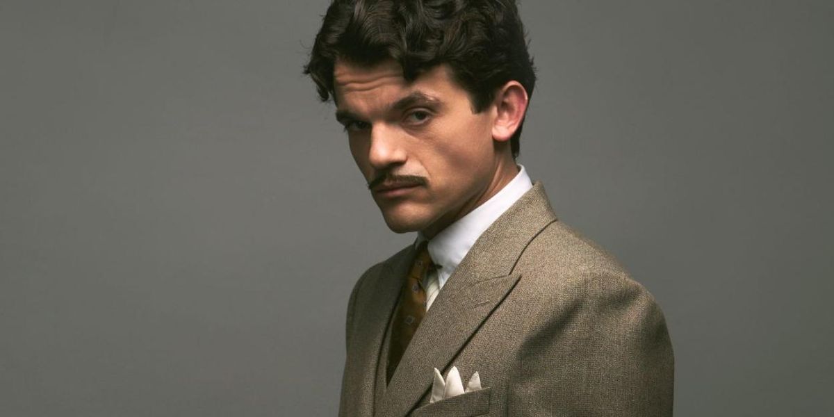 HERCULE First Look: Edward Bluemel as Poirot in BritBox Series