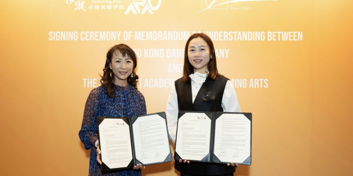 HKDance and HKAPA Sign MOU on Strategic Collaboration in Nurturing Professional Chinese Dance Talents for Hong Kong