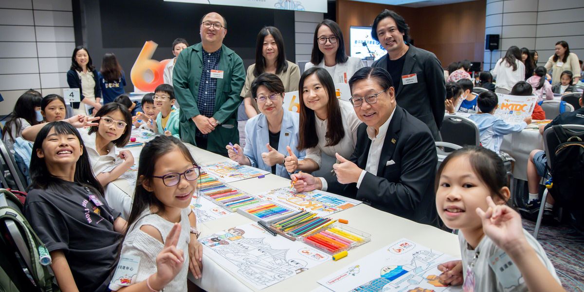 HKTDC Marks 60th Anniversary With Community Mega Artwork Created by 100 Students