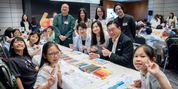 HKTDC Marks 60th Anniversary With Community Mega Artwork Created by 100 Students Photo