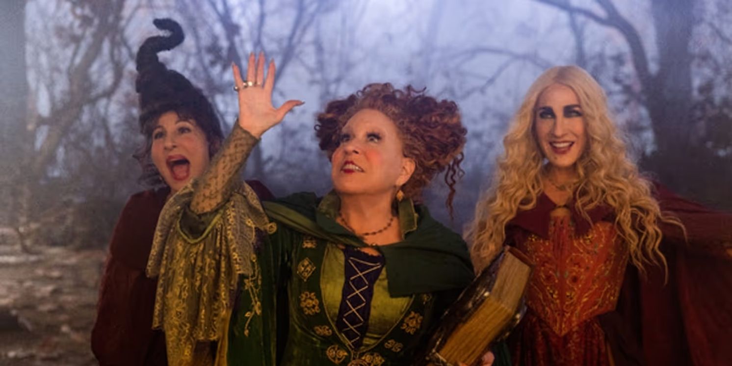 HOCUS POCUS 3 in Development with Bette Midler, Sarah Jessica Parker, & Kathy Najimy  Image