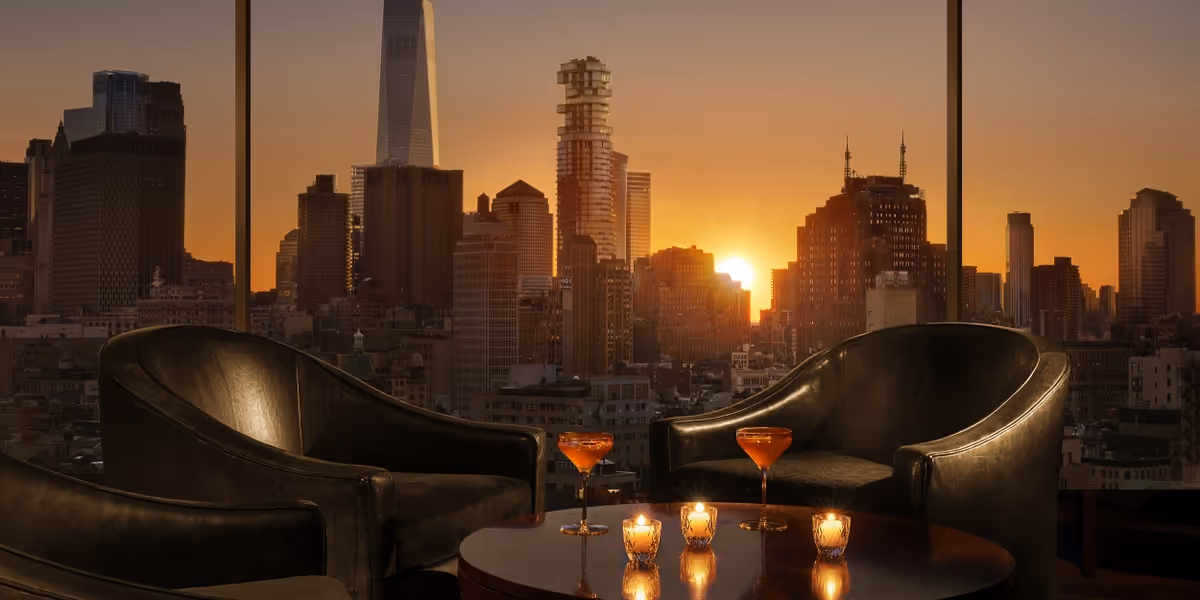 Review: The Roof at PUBLIC Hotel Offers New Happy Hour With a Stellar View
