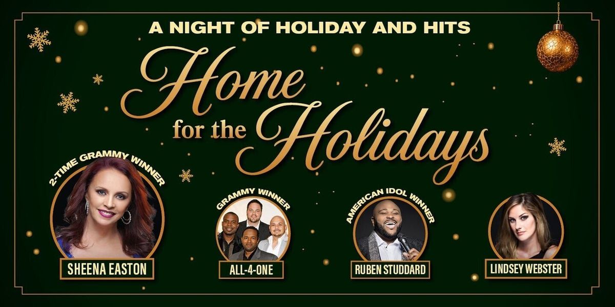 HOME FOR THE HOLIDAYS Will Come to Ruth Eckerd Hall in November