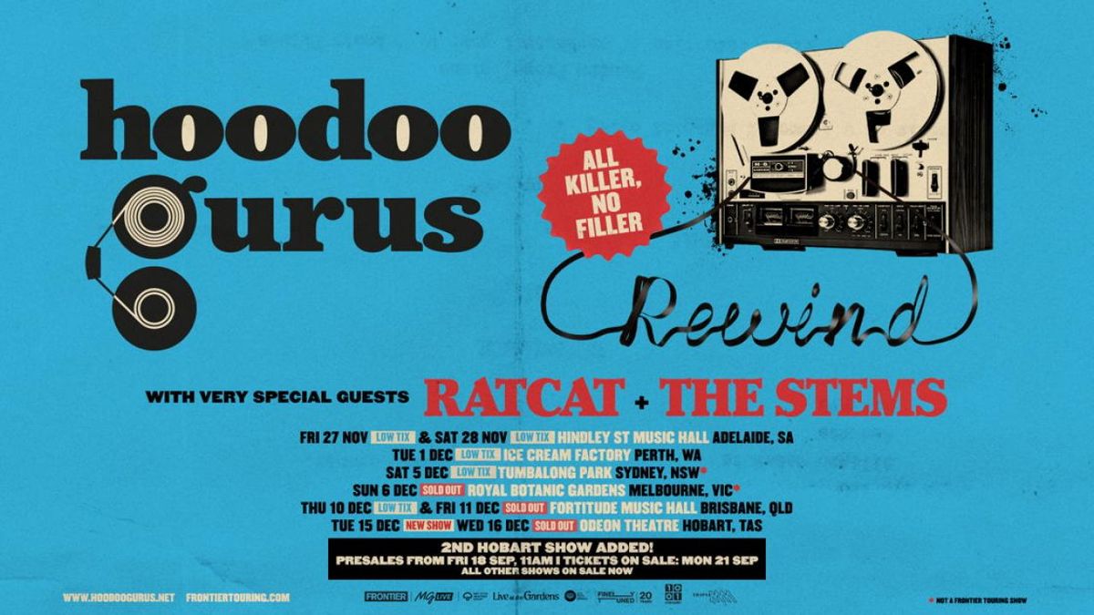 HOODOO GURUS to Add Second Hobart Show, Nov–Dec 2026