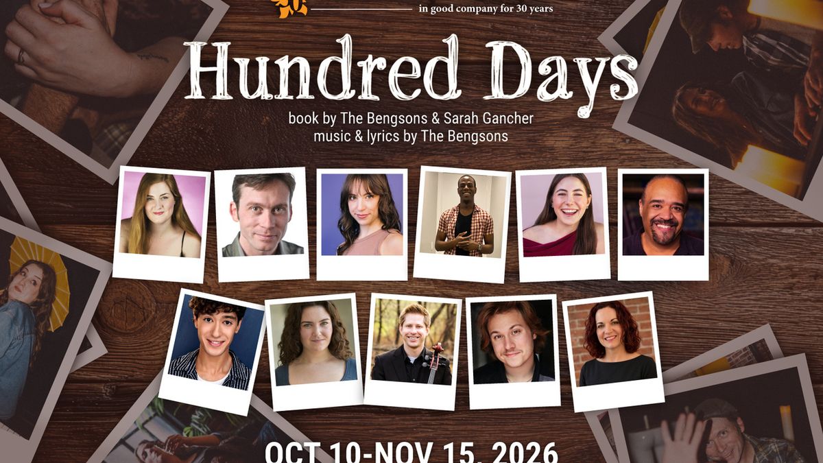 HUNDRED DAYS to Make DC Debut at The Keegan Theatre