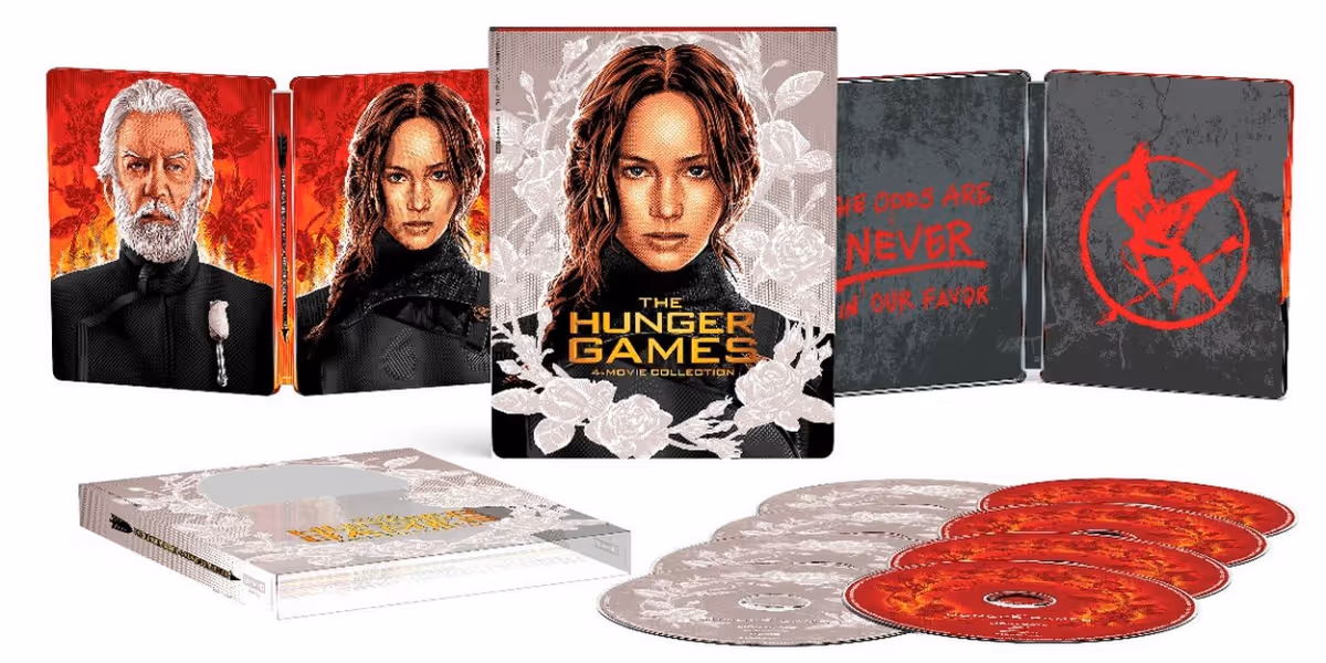 HUNGER GAMES Collection Released as SteelBook Collection at Walmart
