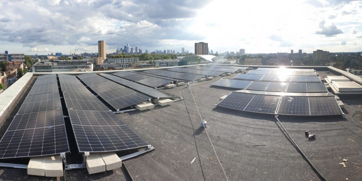 Hackney Empire Installs Over 75 Large Solar Panels as Part of Efforts to Reduce Their Carbon Footprint