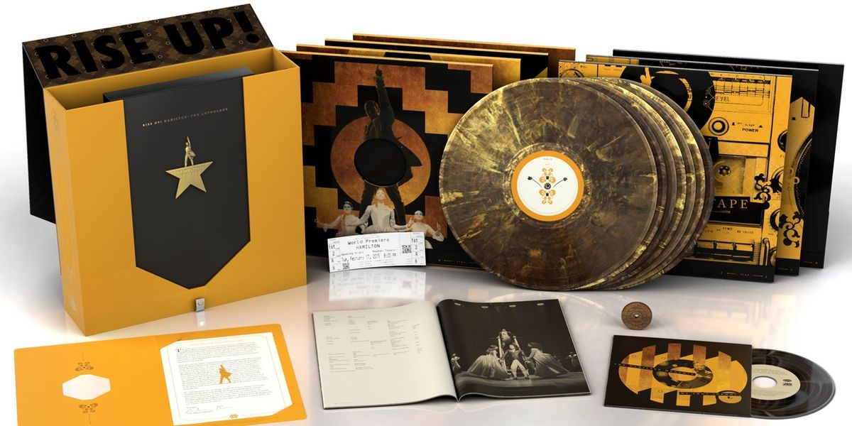 HAMILTON Gets Deluxe Box Set with Original Cast Album, Mixtape, and Hamildrops