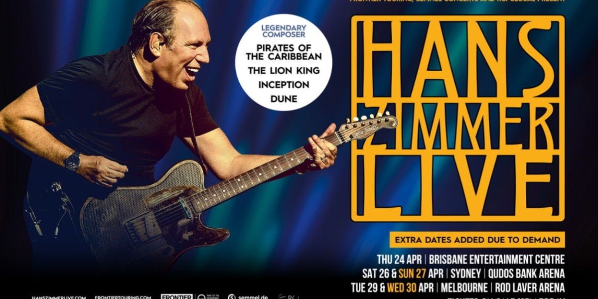 Hans Zimmer Live Show Expands Australian Tour: New Sydney and Melbourne Dates Announced