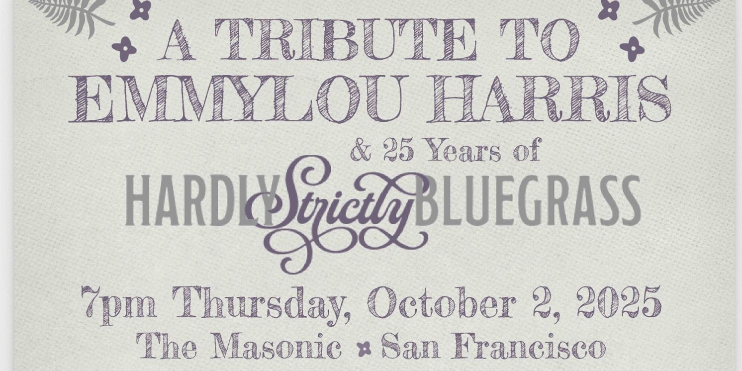 Hardly Strictly Bluegrass Kicks Off 25th Anniversary with Emmylou Harris Tribute  Image