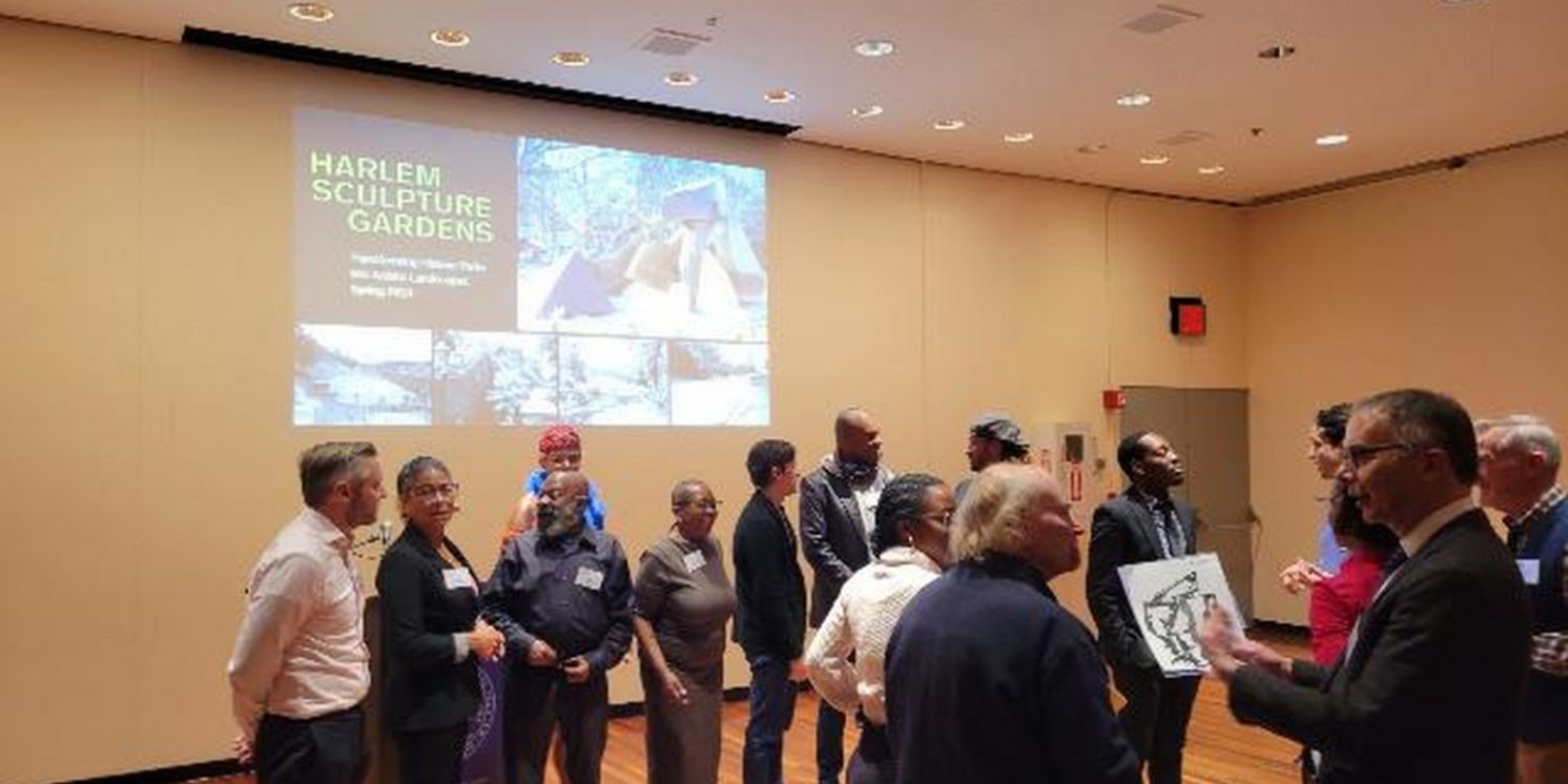 Harlem Sculpture Gardens Launched At City College  Image