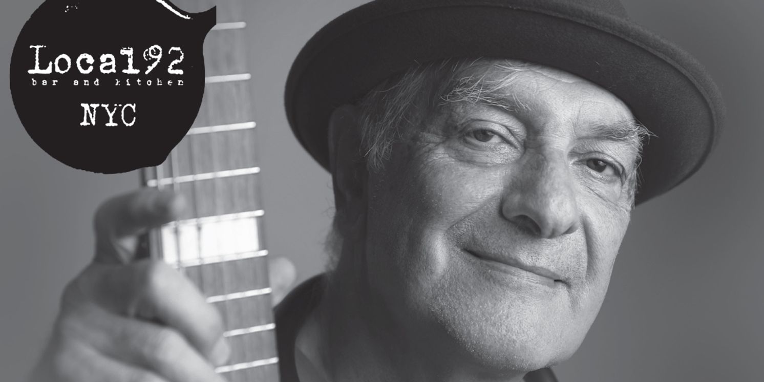 Harmonica Player, Guitarist, Vocalist Enrico Granafei to Appear Every Wednesday In November at Local 92 NYC  Image
