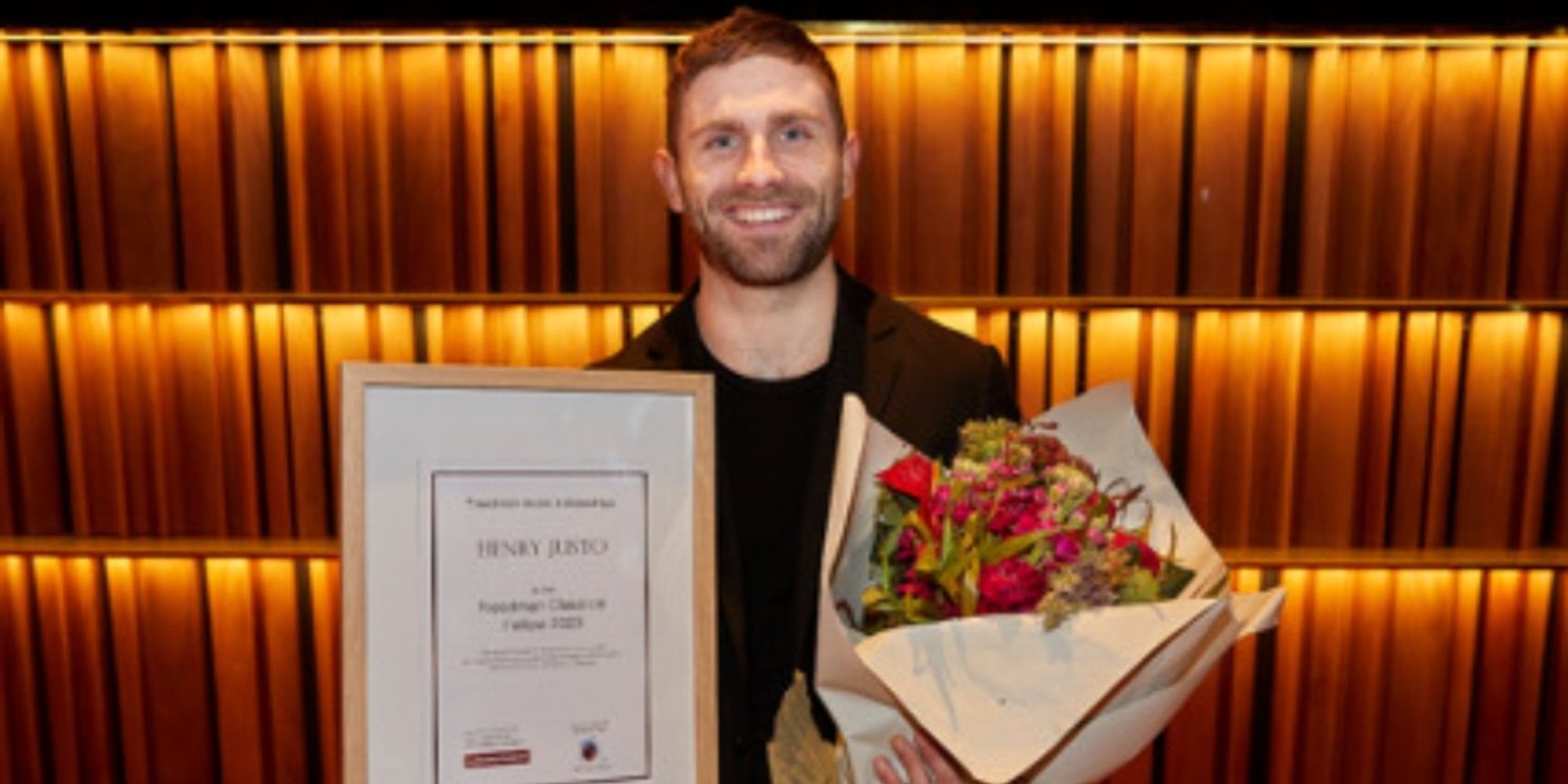 Henry Justo Wins 2023 Freedman Classical Fellowship  Image