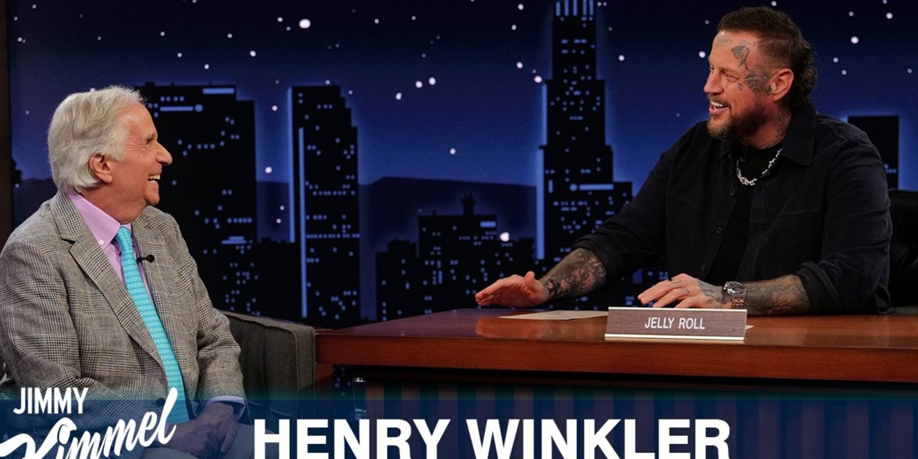 Henry Winkler Remembers Dolly Parton and Talks Meeting Joni Mitchell on KIMMEL