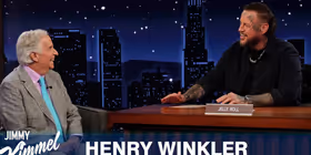 Henry Winkler Remembers Dolly Parton and Talks Meeting Joni Mitchell on KIMMEL