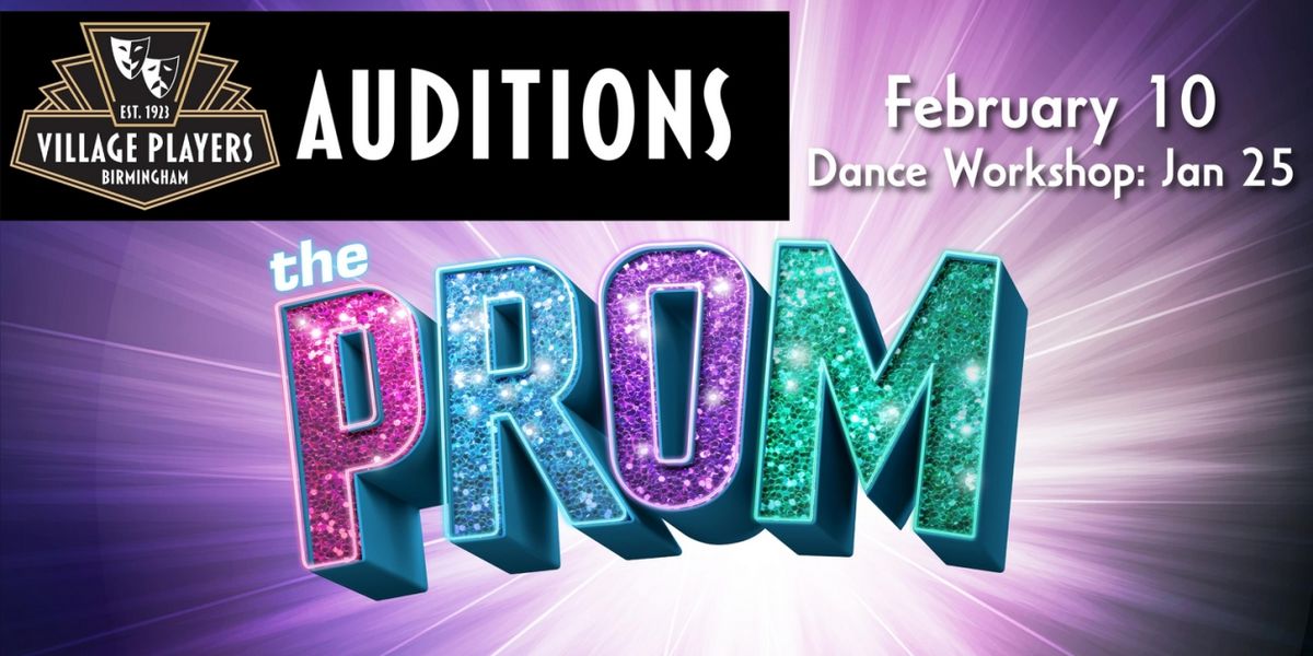 Birmingham Village Players Announces Auditions for THE PROM