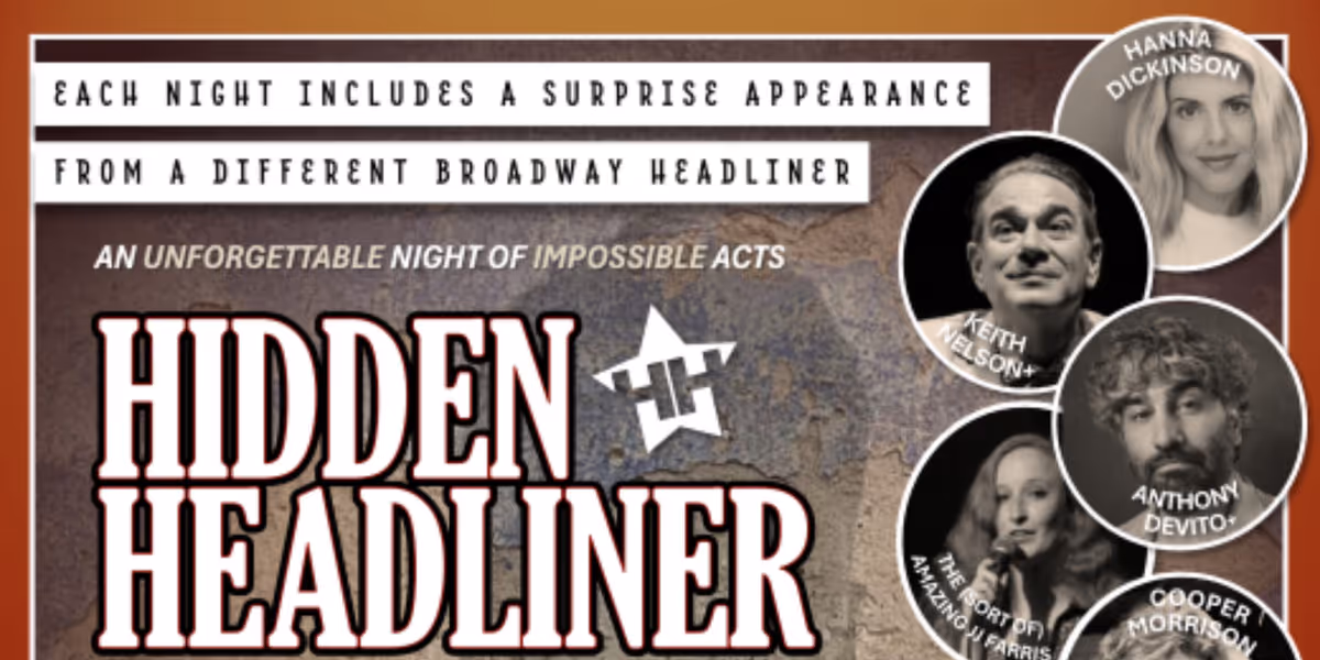 Hidden Headliner at The Slipper Room in New York