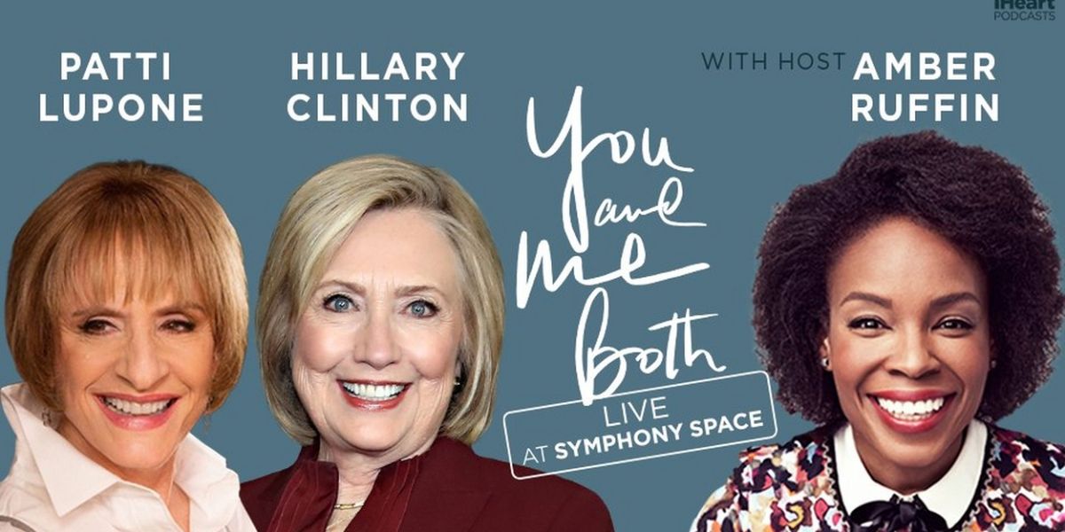 Hillary Clinton to Join in Conversation With Patti LuPone at Symphony Space