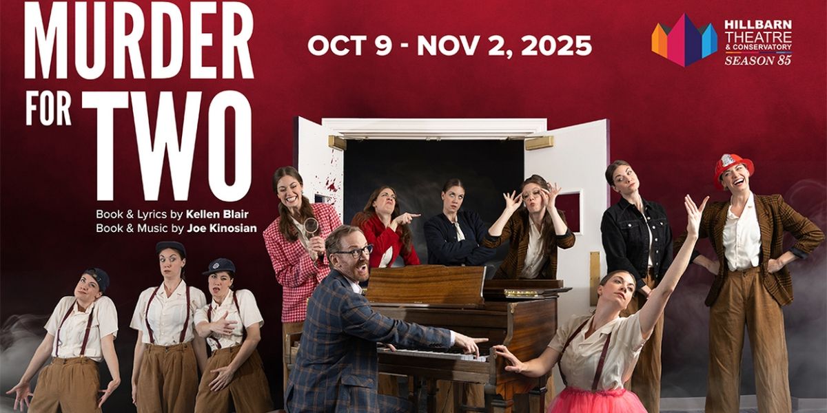Hillbarn Theatre to Present MURDER FOR TWO This October