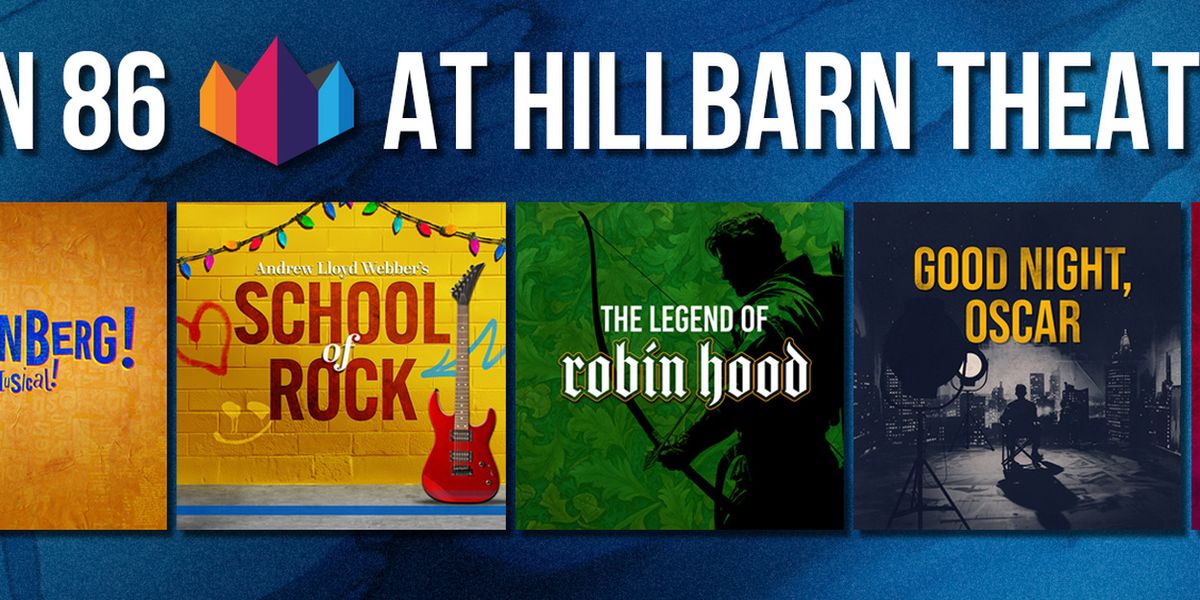 Hillbarn Theatre Unveils Season 86 Lineup Featuring PICKLEBALL and GUTENBERG! THE MUSICAL