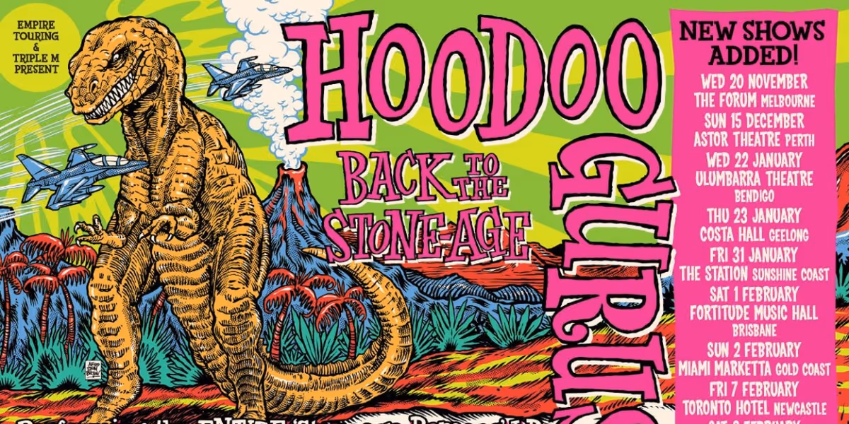 Hoodoo Gurus Add Final 'Back to the Stoneage' Shows