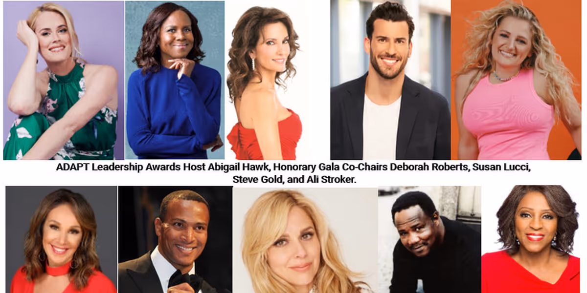 ADAPT Leadership Awards Unveils Host and Honorary Co-Chairs for 2026 Gala