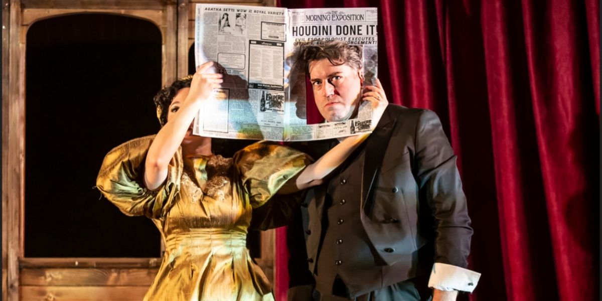 New Old Friends In Association With Yvonne Arnaud Theatre Present HOUDINI'S GREATEST ESCAPE