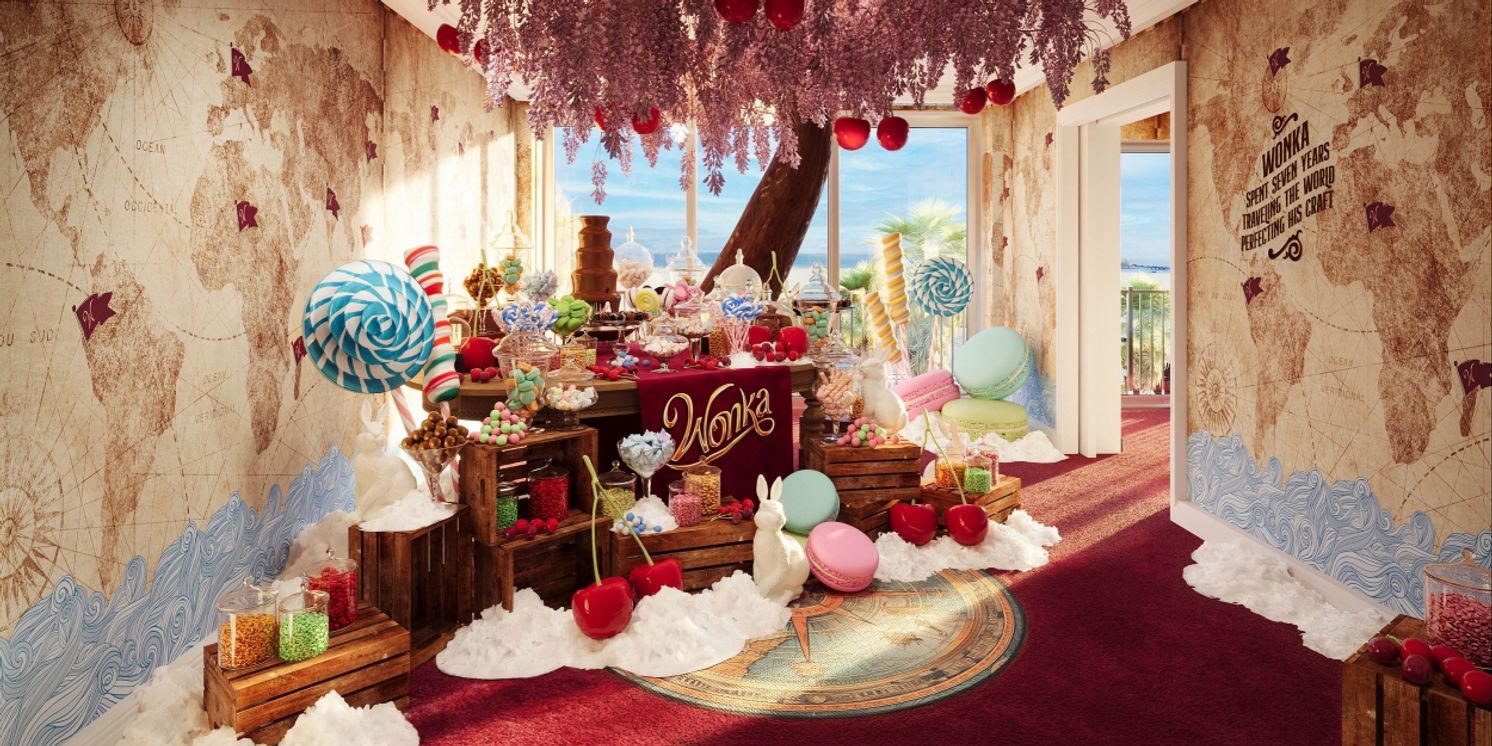 How to Stay in WONKA's 'Sweet Suites' in New York and Los Angeles  Image