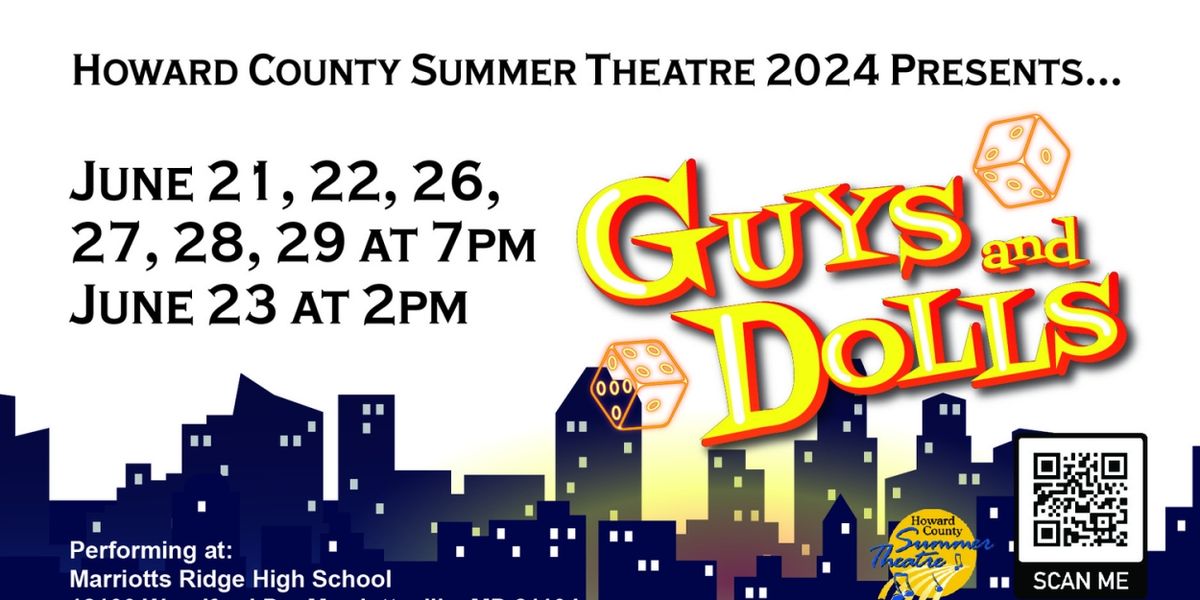 Howard County Summer Theatre to Present GUYS AND DOLLS This Month