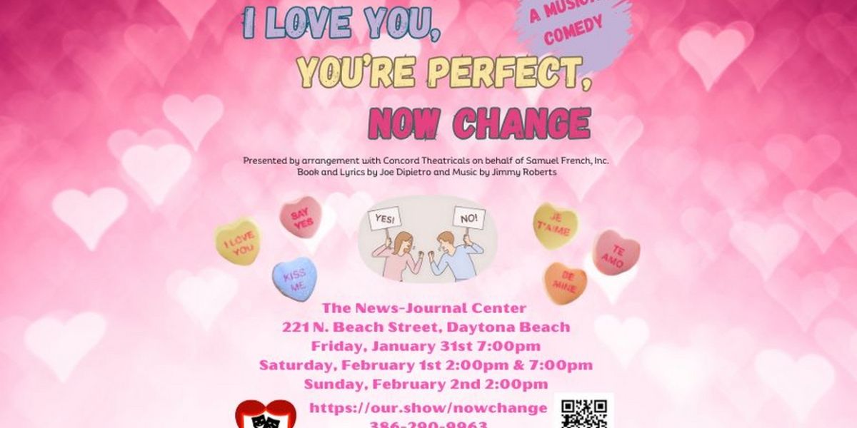 I LOVE YOU, YOU'RE PERFECT, NOW CHANGE Comes to Halifax Repertory Theatre