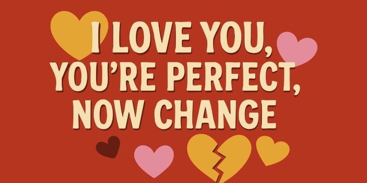 I LOVE YOU, YOU'RE PERFECT, NOW CHANGE to Open at Theatrikos Theatre Company
