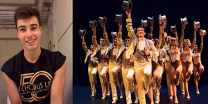 IG: Roberto Facchin nos saluda en el 50º aniversario de A CHORUS LINE en Broadway
