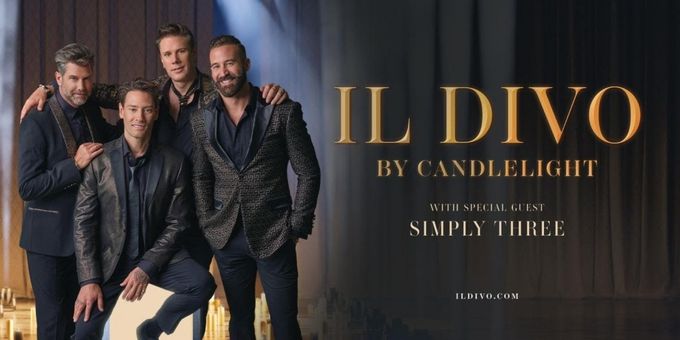 IL DIVO BY CANDLELIGHT Comes to The Tobin Center This March Photos