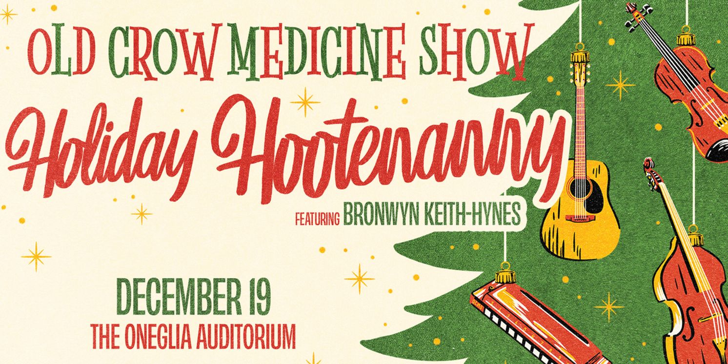 Old Crow Medicine Show To Perform At The Warner Theatre For One Night Only  Image