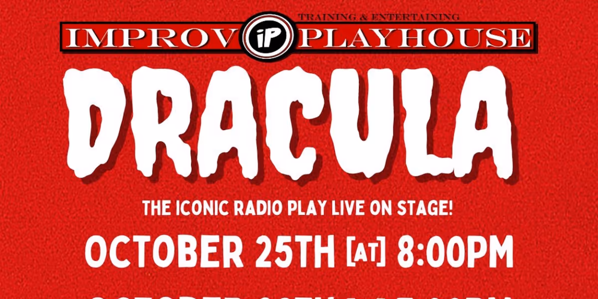 Improv Playhouse to Present DRACULA Staged Radio Drama