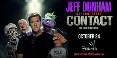 INAPPROPRIATE CONTACT TOUR: Comedian Jeff Dunham to Perform at The Weidner Photo