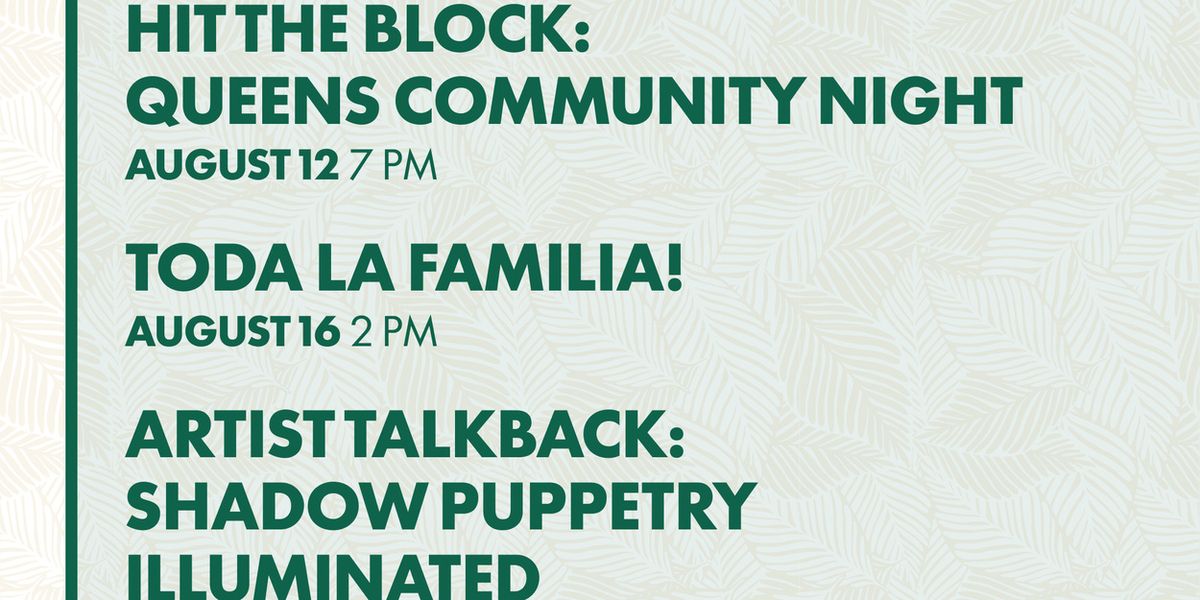 Hit The Lights! Company Announces ISLA Community Engagement Series at WP Theater