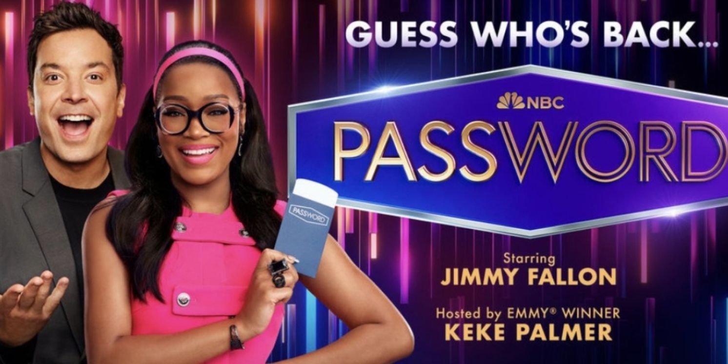 PASSWORD Renewed for a Third Season at NBC; Keke Palmer & Jimmy Fallon to Return  Image
