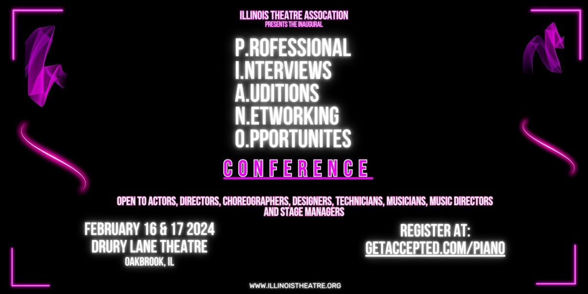 Illinois Theater Association to Launch Inaugural PIANO Conference