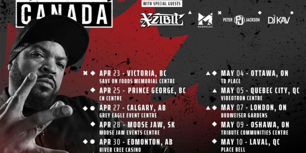 Ice Cube Adds More Dates to Canadian Tour; Sells Out First Leg