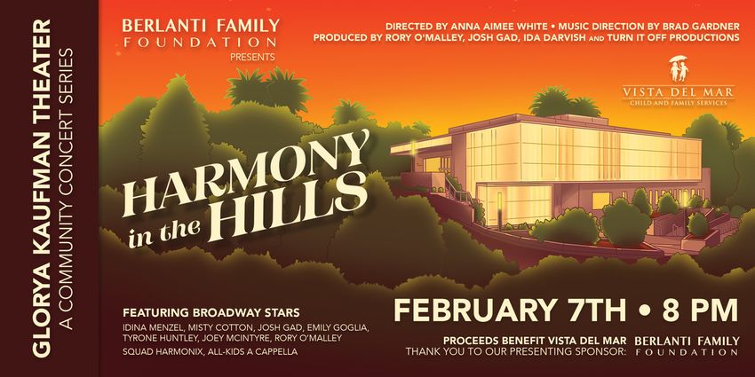 Idina Menzel, Josh Gad Headline HARMONY IN THE HILLS Benefit in LA Photo