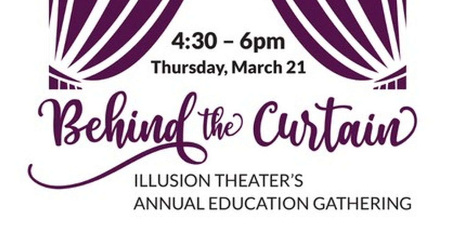Join T. Mychael Rambo at Illusion Theater's Annual Education Gathering  Image