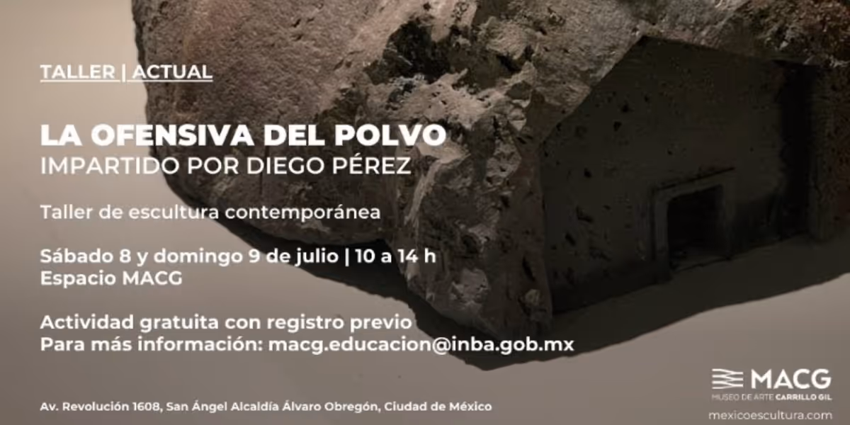 Impartirá Diego Pérez El Taller De Artista Invitado Que Ofrece El Museo De Arte Carrillo Gil
