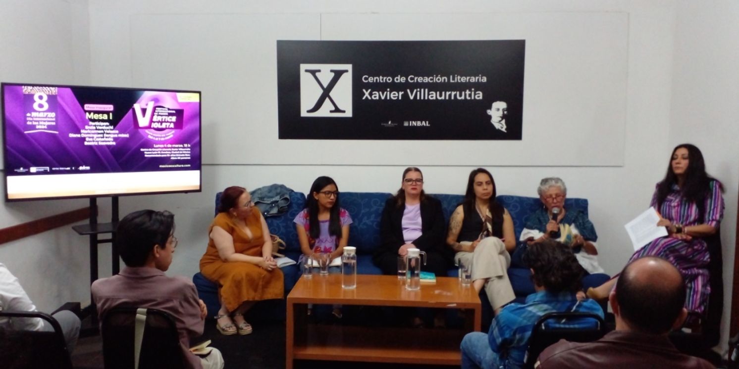Inicia El V Festival Internacional De Poesía Vértice Violeta En El Centro De Creación Literaria Xavier Villaurrutia  Image