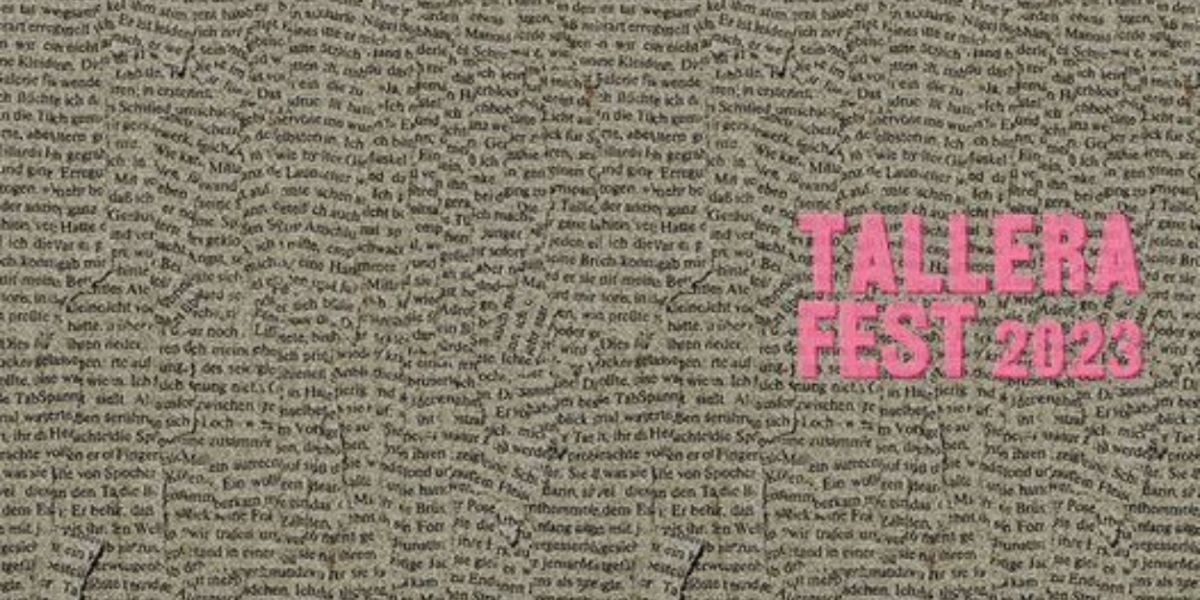 Inicia La Tallera Festival Con Conferencia Sobre El Espectro Y La Letra