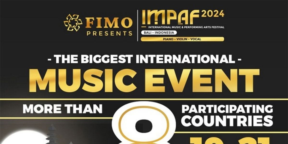 International Music and Performing Arts Festival Returns to Bali in July